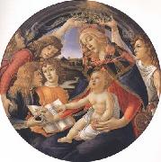 Sandro Botticelli Madonna of the Magnificat France oil painting artist